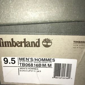 TIMBERLAND 6" PREMIUM BOOTS IN ANGORA MONOCHROME.